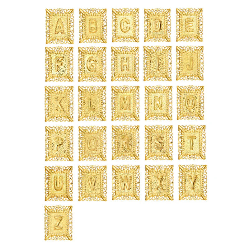 Cross Initial Set de Collares | Oro