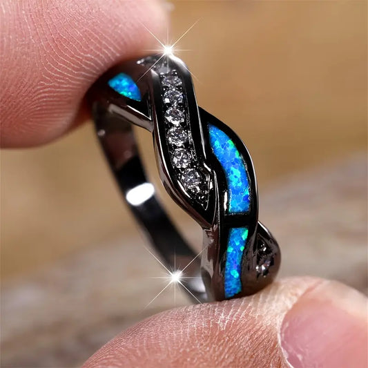 Thessia Lunebray Anillo | Blanco Oro