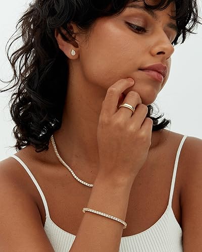 Tennis pulsera | Oro