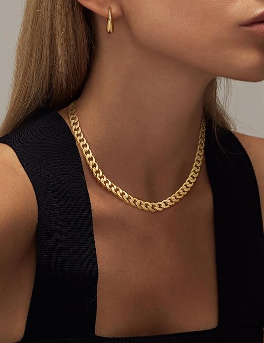 Chunky Cuban Link Collar | Oro