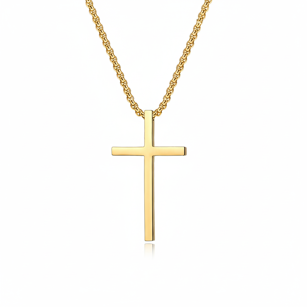 Bezel Cross Collar | Oro