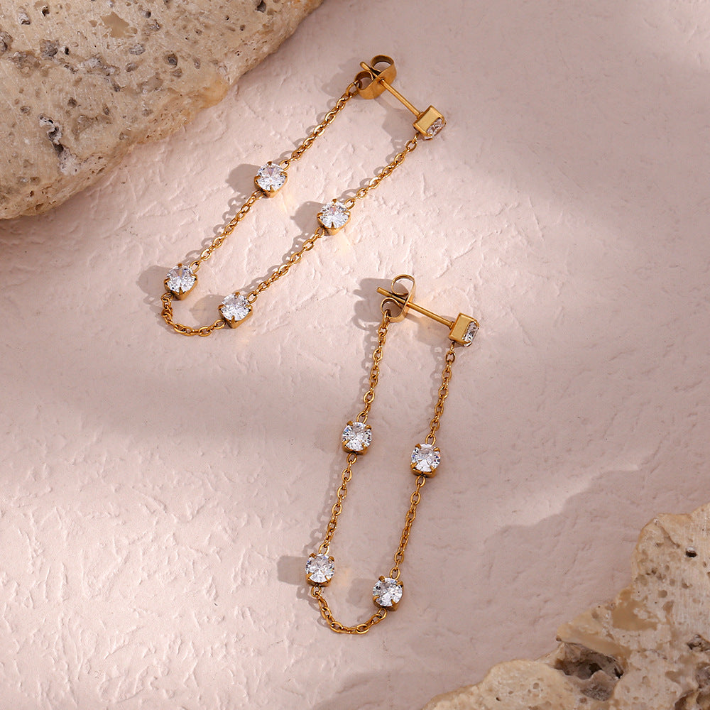Iris Diamante Aretes