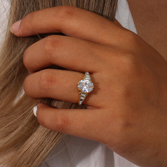 Syllia Diamante Anillo