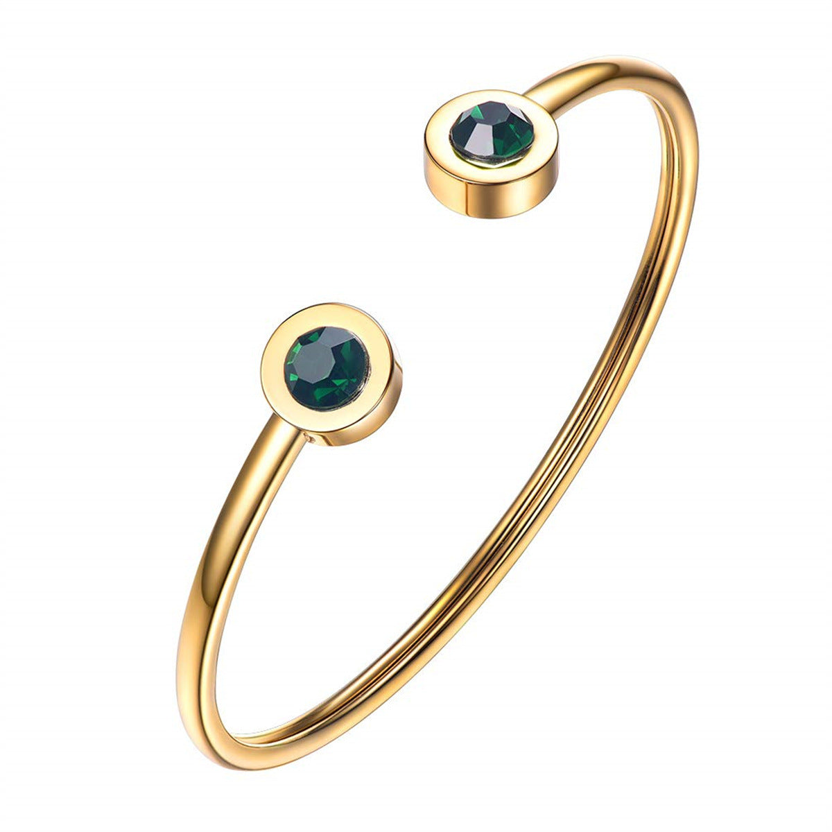 Verdant Cuff Pulsera | Oro