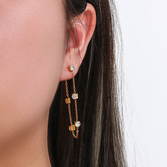 Iris Diamante Aretes