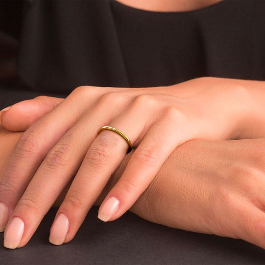 Sage Oro Anillo