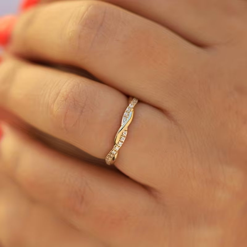 Two Style Accent Anillo | Oro
