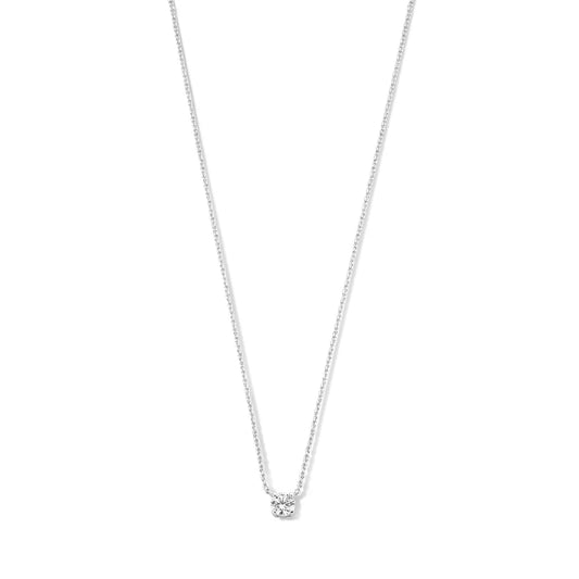 Cléa Moissanite Piedra Collar | Oro