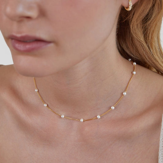 Timeless Perla Oro Collar