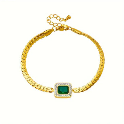 Oro Esmeralda Chain Pulsera