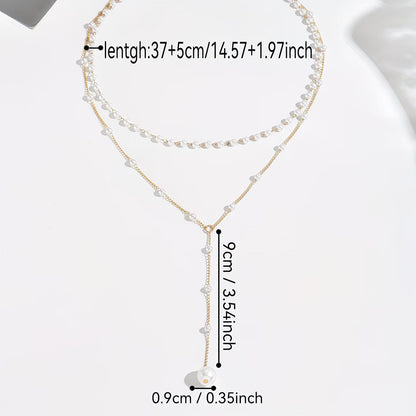The Graduated Perla Strand Collar