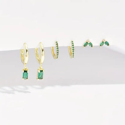 Fiorenza Viridelle Aretes Set | Oro