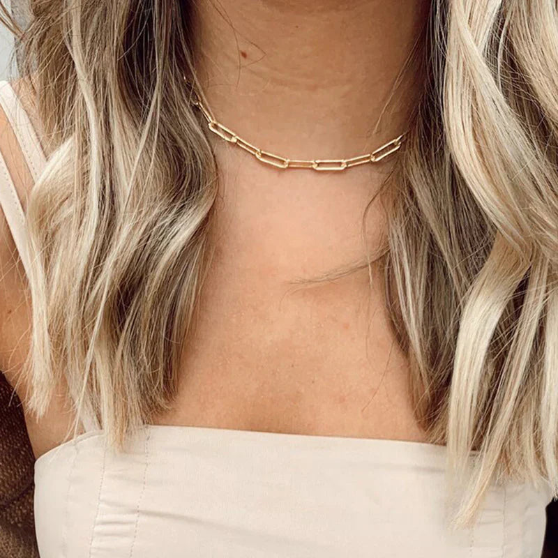 Archen Elegant Chain Collar | Oro