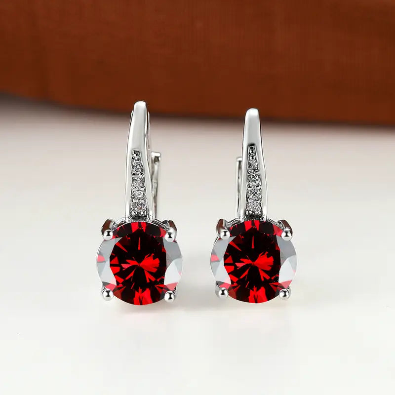 Celira Orvane Aretes | Blanco Oro