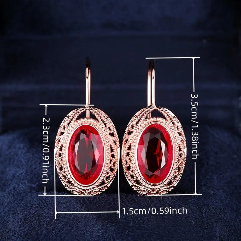 Talessia Rougefort Aretes | Rose Oro