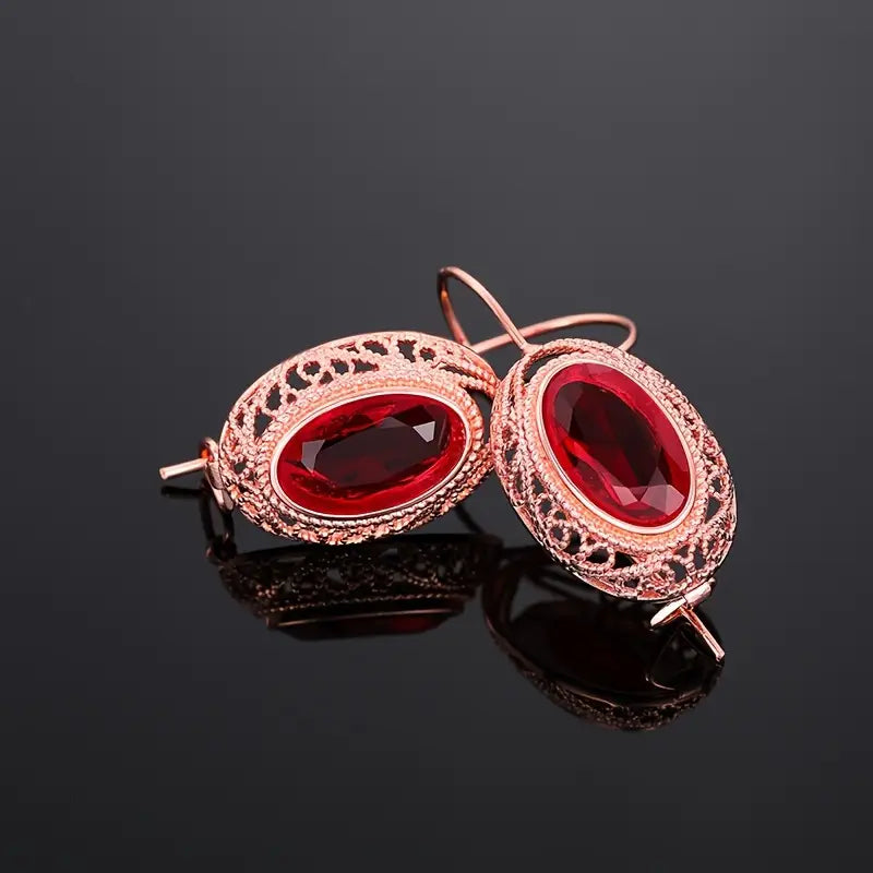 Talessia Rougefort Aretes | Rose Oro