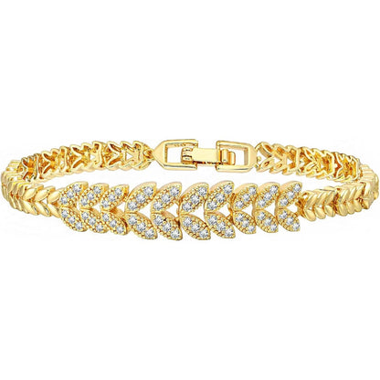 Everleaf Pulsera Tenis | Oro