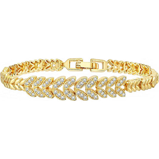 Everleaf Pulsera Tenis | Oro