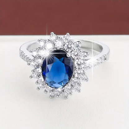 Vionne Saphirae Anillo | Blanco Oro