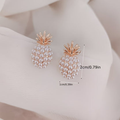 Perla Pineapple Aretes