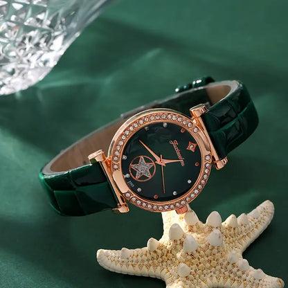 Verdantra Timecourt Set de Joyas | Oro