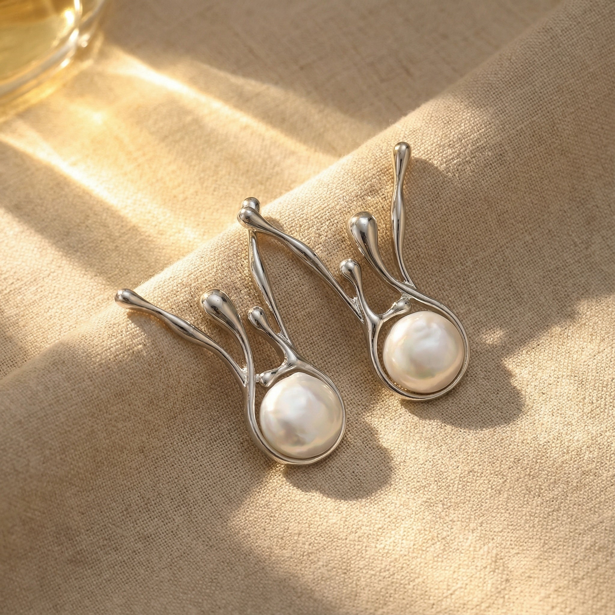 Artisan Aretes de Perlas