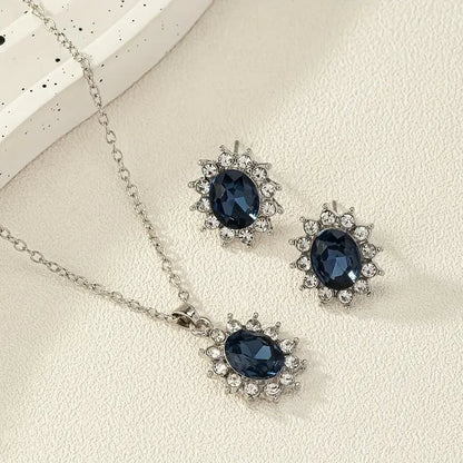 Katya Azuryn Set de Joyas | Blanco Oro