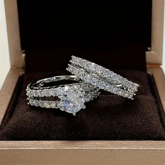 Eternal Radiance Set de Anillos | Oro