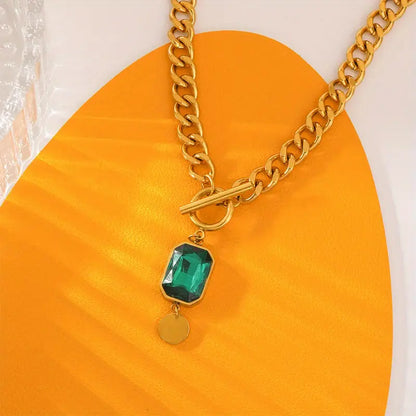 Oro Esmeralda Chain Collar