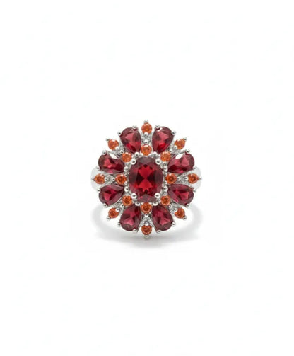 Scarlet Petal Anillo | Oro