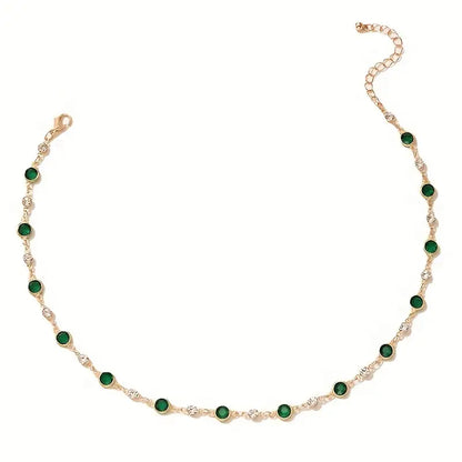 Oro Esmeralda Station Collar