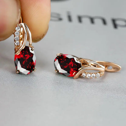 Veressa Ruberine Aretes | Oro