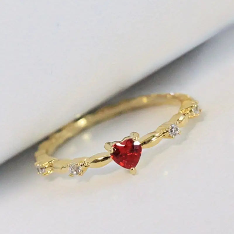 Coralyn Amoura Anillo | Blanco Oro