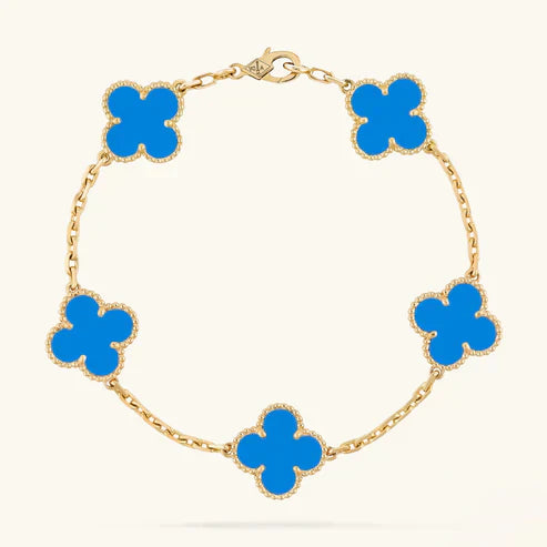 Clover Pulsera Blue