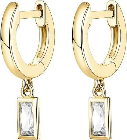 Bar Aretes Colgantes | Oro