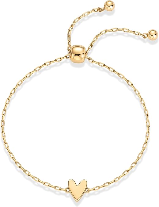 Radiant Corazón Pulseras | Oro