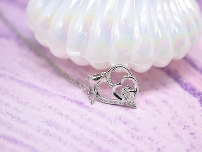 Inolt™ | Paw & Corazón Collar in Plata