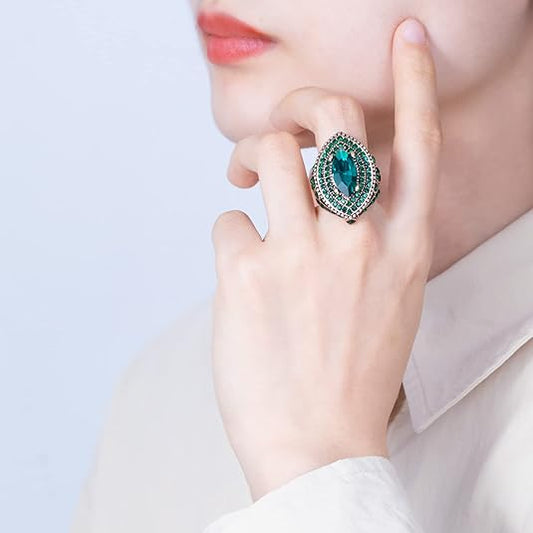 Esmeralda Regent Anillo | Oro