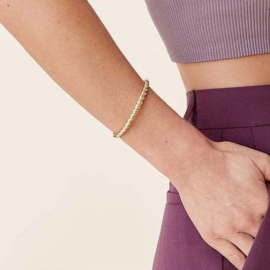 Twisted Pulsera | Oro
