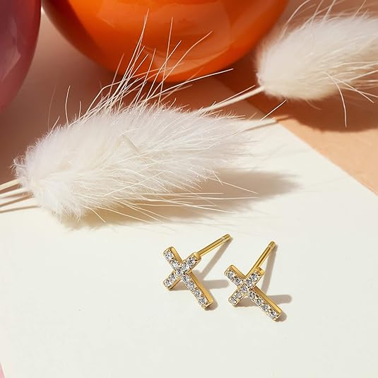 Paved Cross Studs | Oro