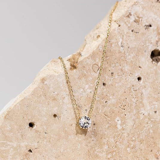 Aurora Cristal Collar | Oro