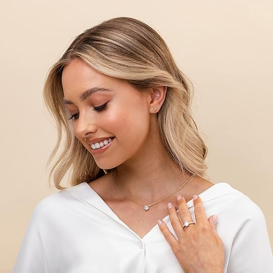 Aurora Cristal Collar | Oro