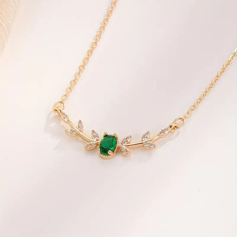 Oro Esmeralda Minimalist Collar