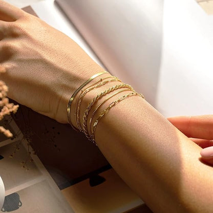 Isabella Vernetta set de pulseras | Oro