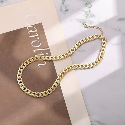Chunky Cuban Link Collar | Oro