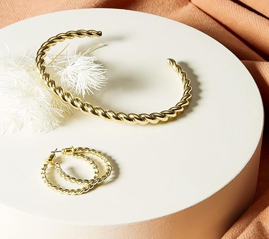 Twisted Pulsera | Oro