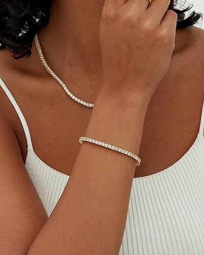 Tennis pulsera | Oro