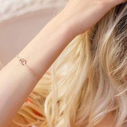 Love Knot Infinity Pulsera | Oro