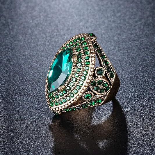 Esmeralda Regent Anillo | Oro