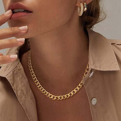 Chunky Cuban Link Collar | Oro